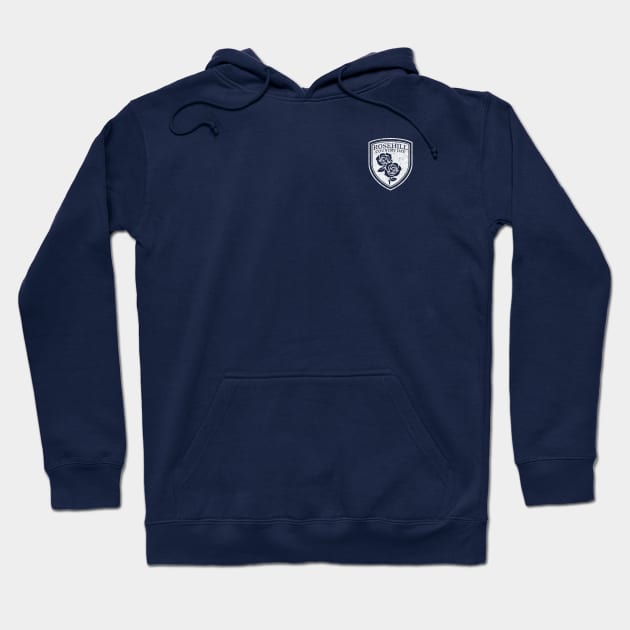 Rosehill Country Day High School Crest Chest Pocket (Variant) Hoodie by huckblade